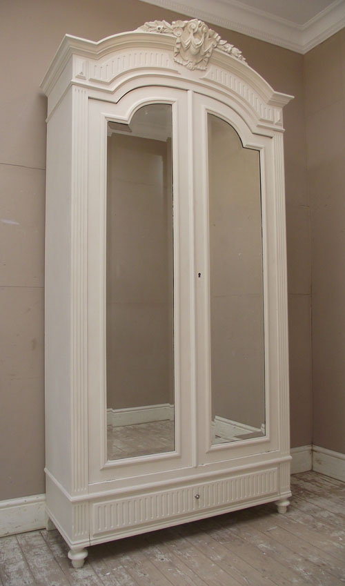 stunning french antique double door armoire